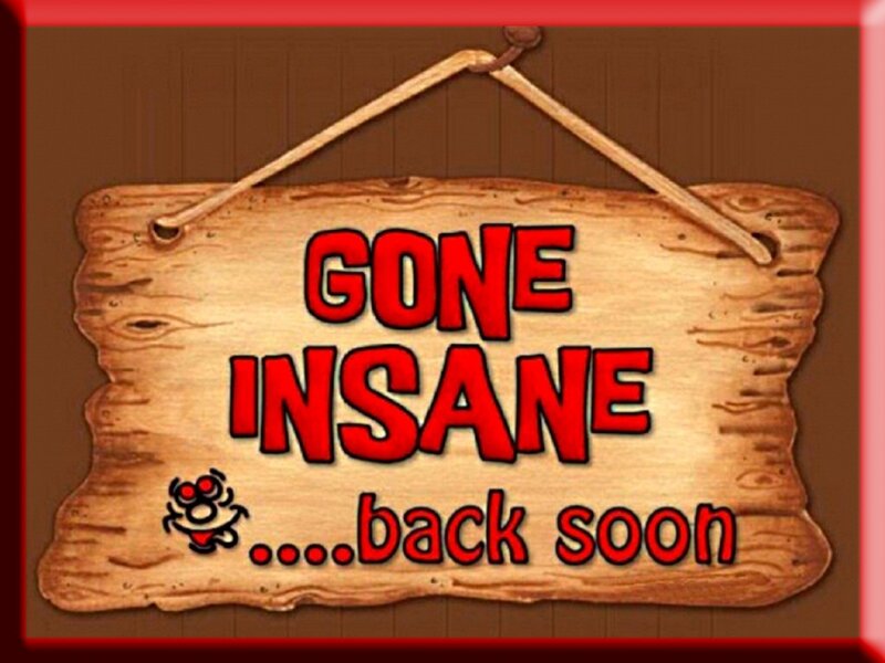 Wooden Sign with Text — Brown, Humorous, Digital Art, Spider, String