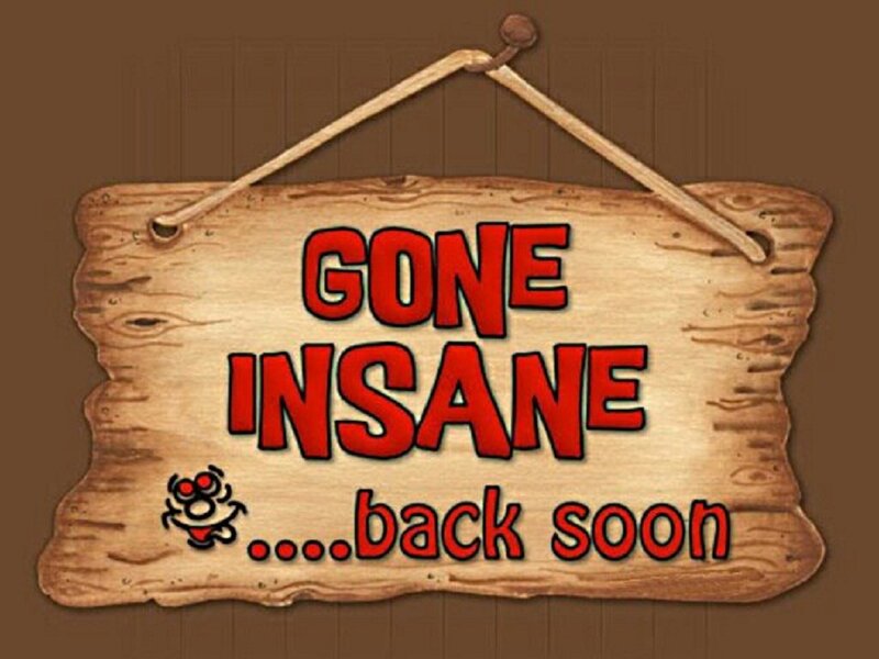 Wooden Sign with Text — Brown, Humorous, Digital Art