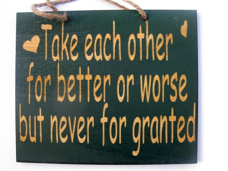 Wooden Sign with Text — Green