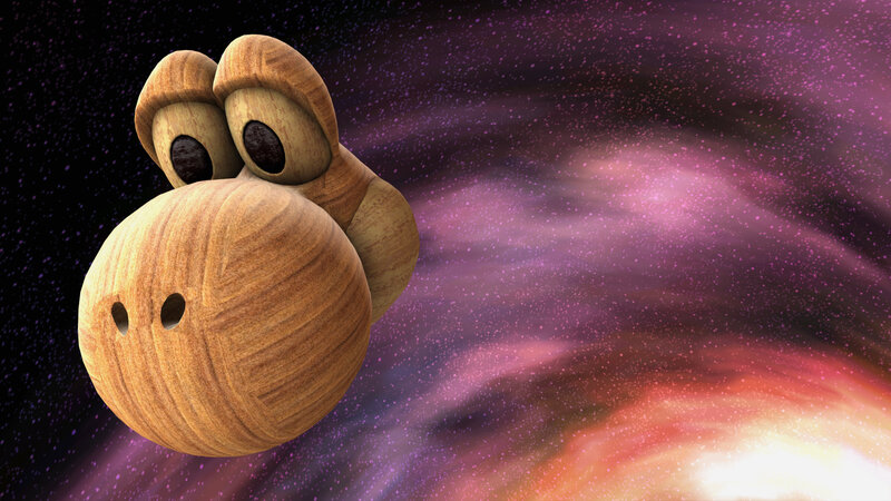Wooden Snail in Space