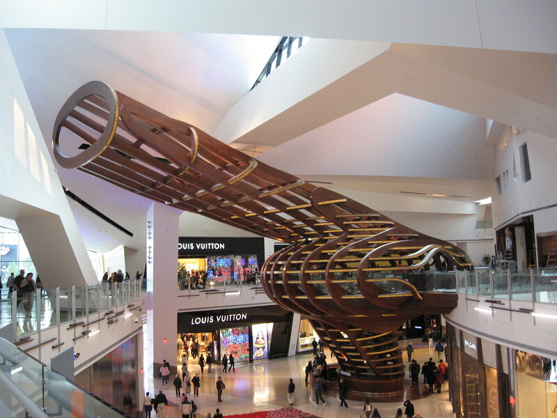 Wooden Spiral Staircase — White