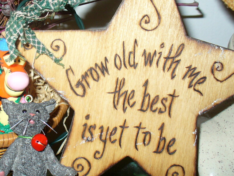 Wooden Star Decoration