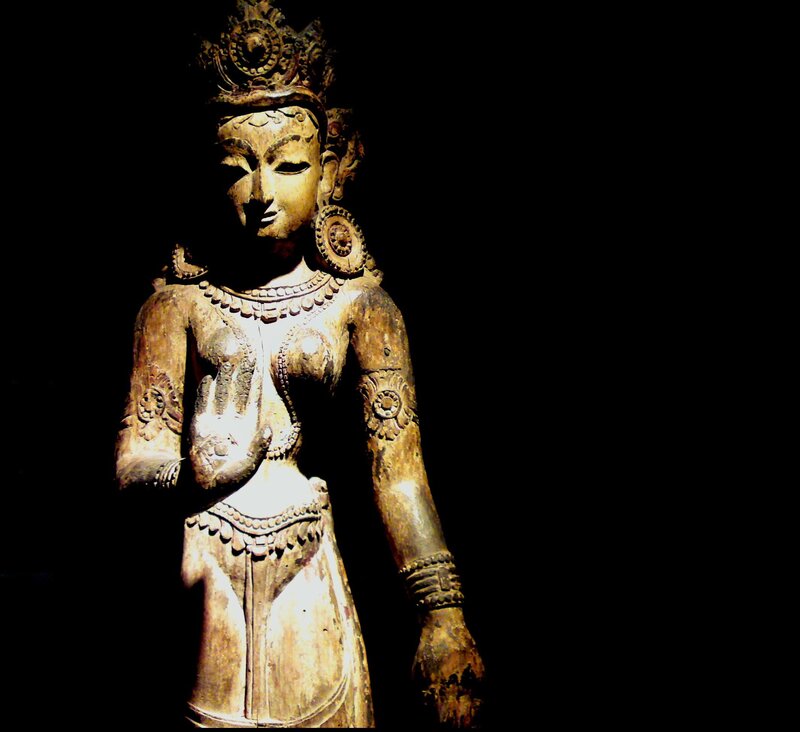 Wooden Statue of Deity