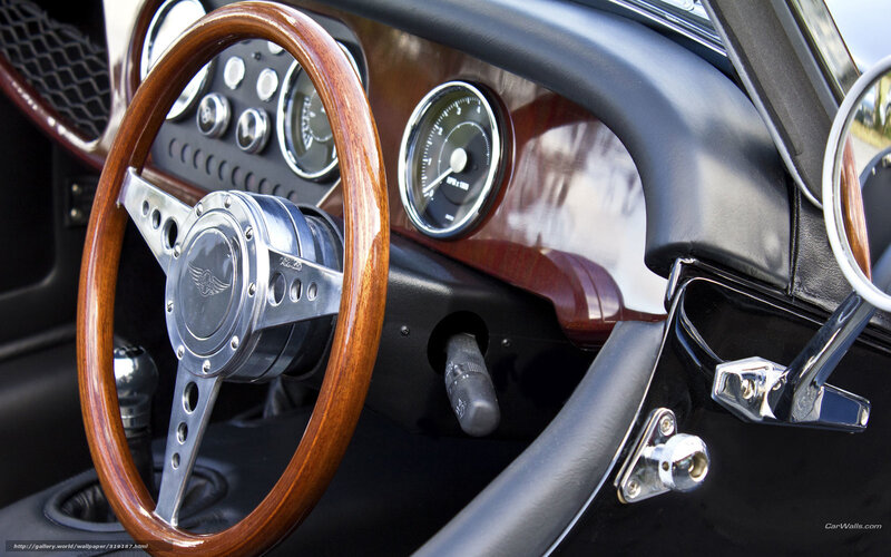 Wooden Steering Wheel