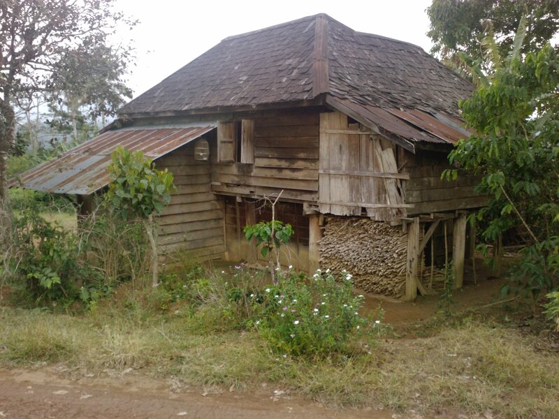 Wooden Stilt House — Brown