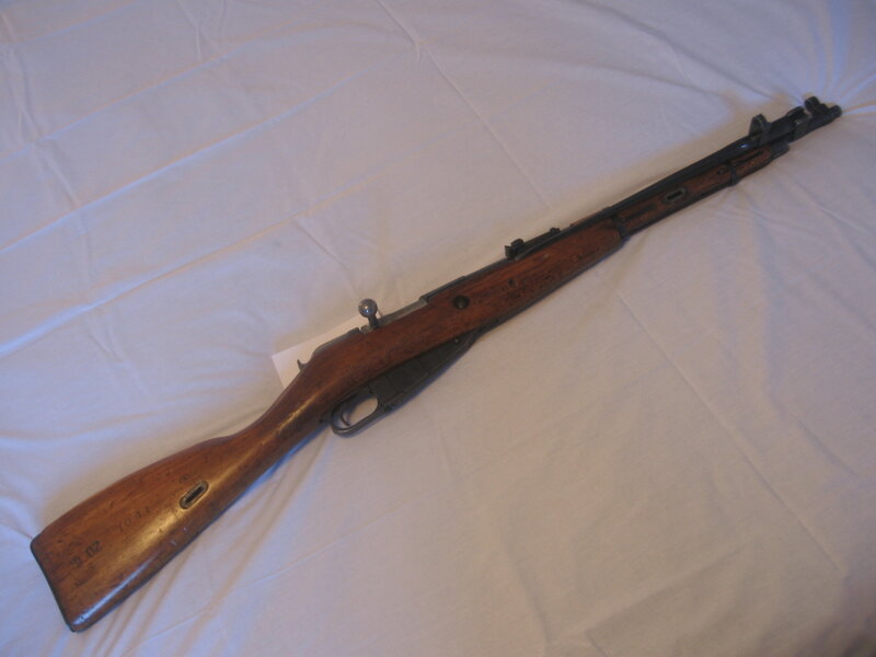 wooden stock rifle