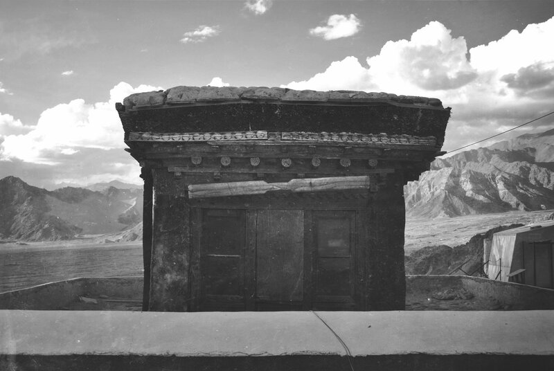 Wooden Structure in Mountains