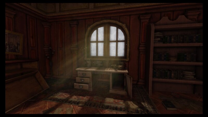 Wooden Study Room — Brown