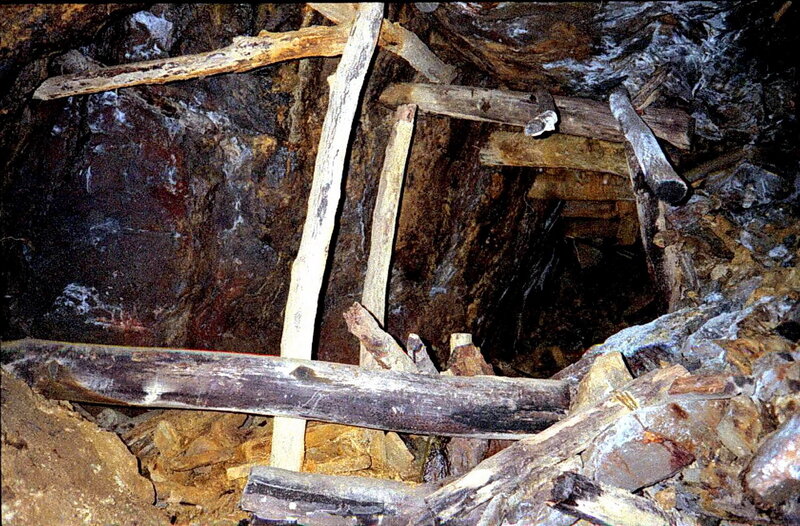 Wooden Supports in Mine
