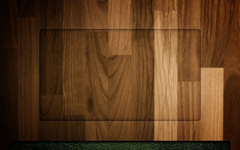 Wooden Surface with Frame
