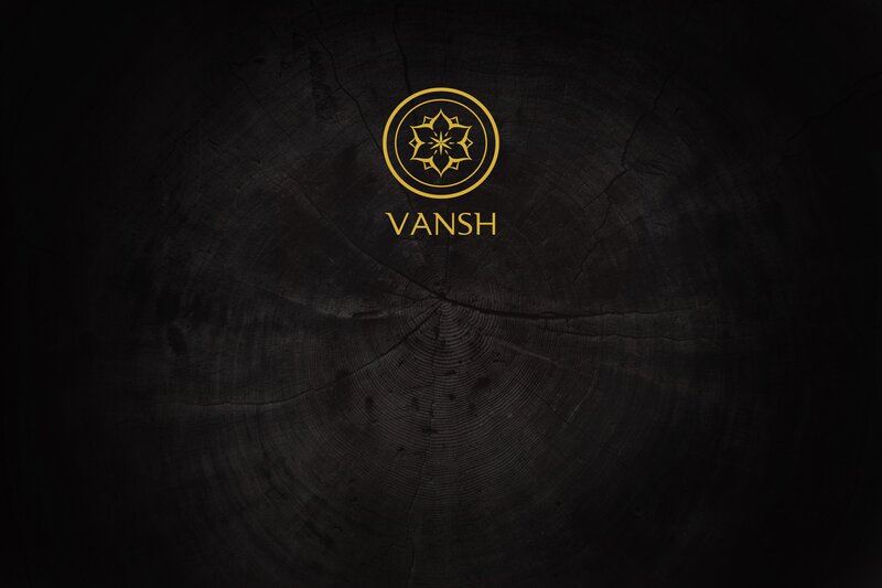 Wooden Surface with Logo