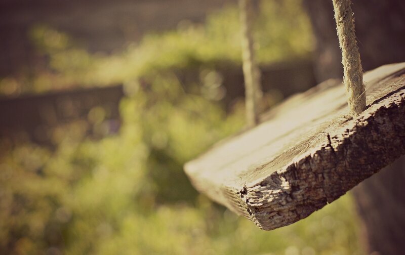 Wooden Swing Seat