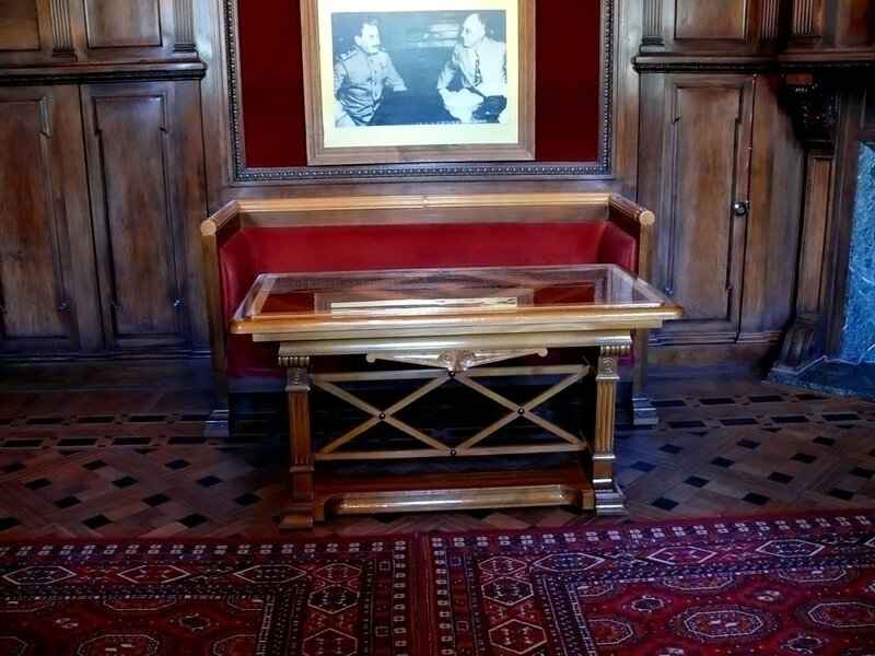 Wooden Table and Bench