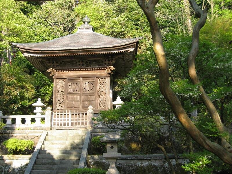 Wooden Temple Structure