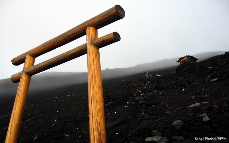 Wooden Torii Gate — Brown