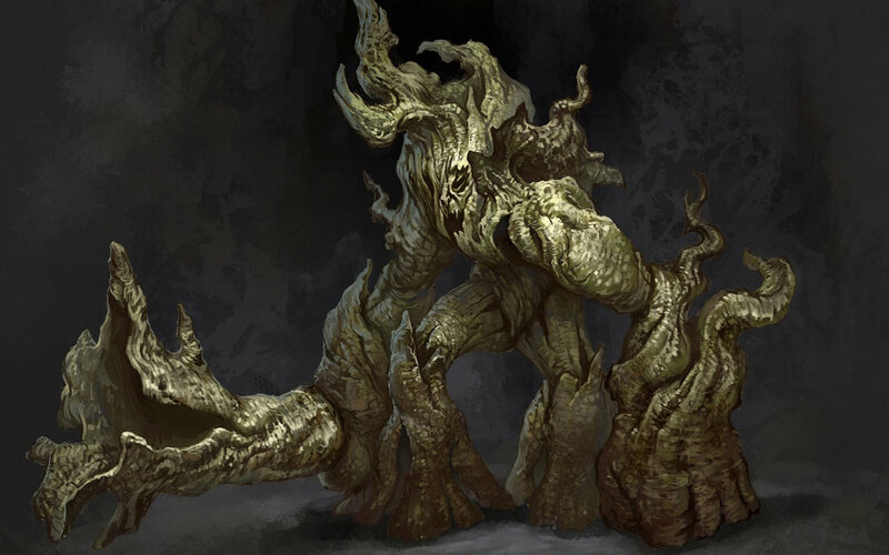 Wooden Tree Monster