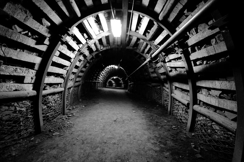 Wooden Tunnel Interior