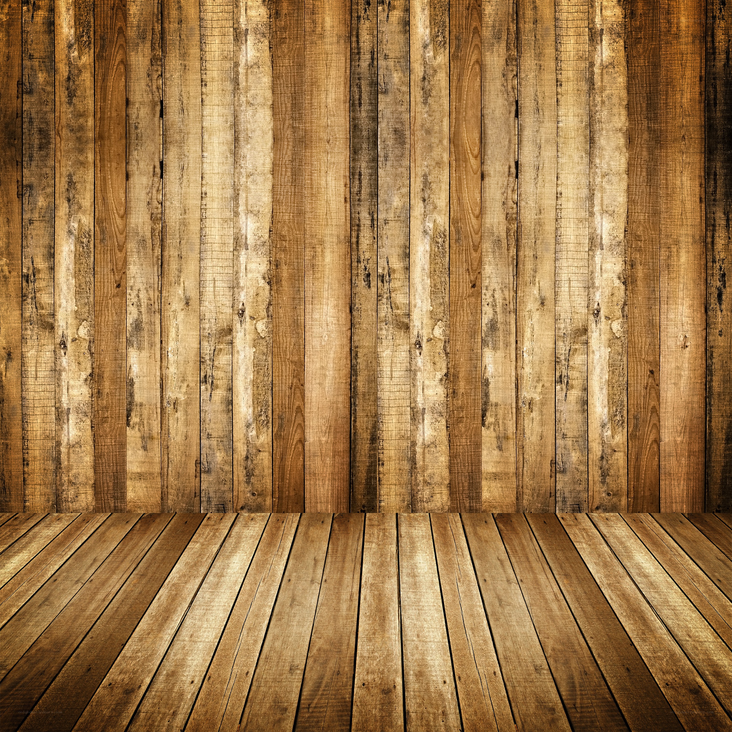 wooden wall and floor texture