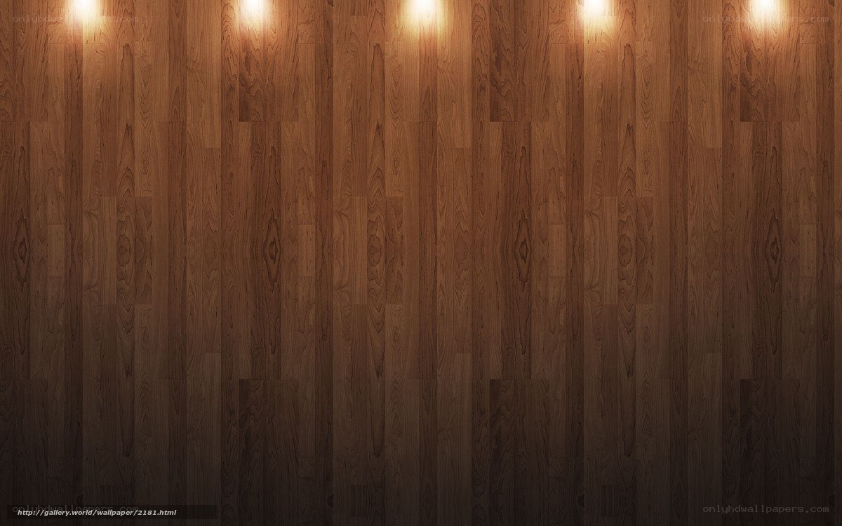 wooden wall with lights