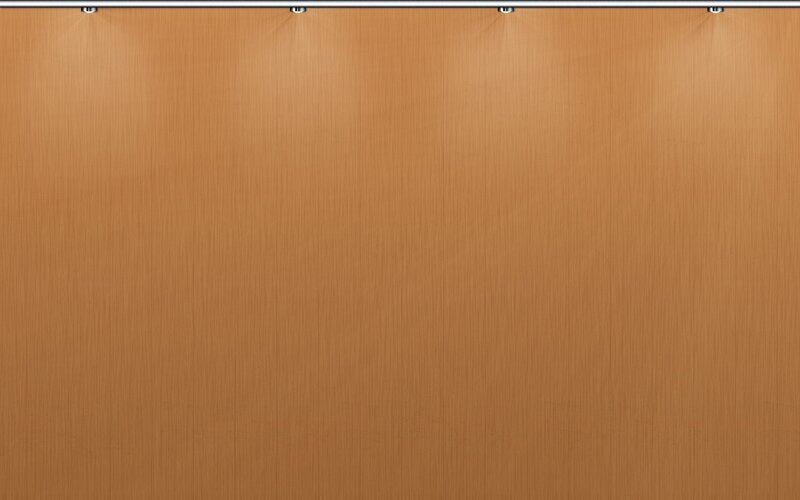 Wooden Wall with Spotlights — Brown