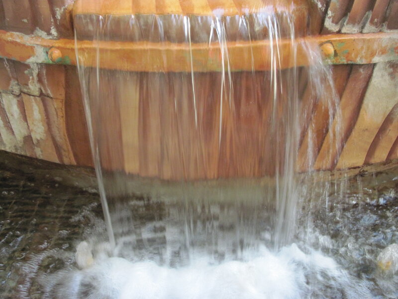 Wooden Water Feature
