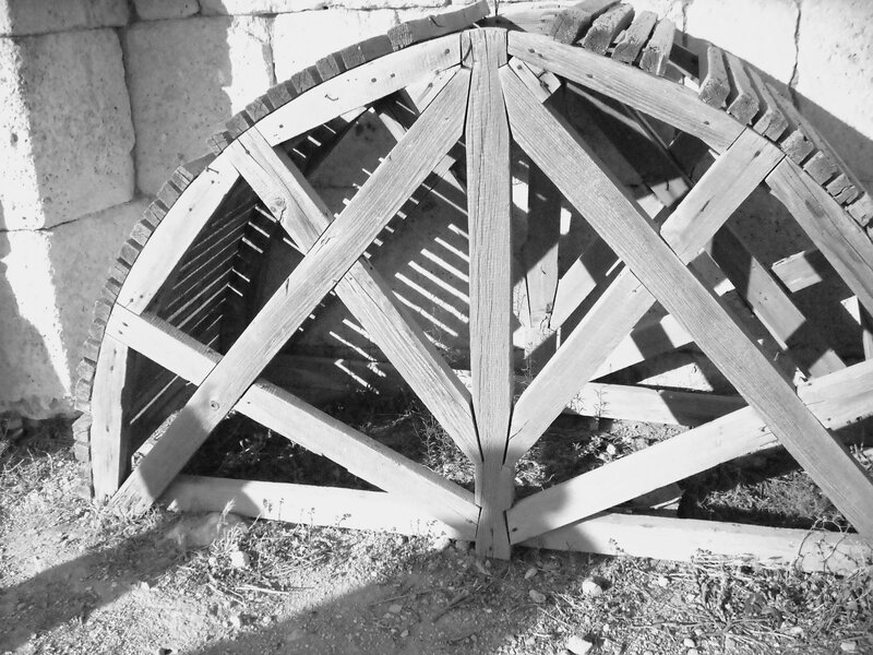 Wooden Water Wheel