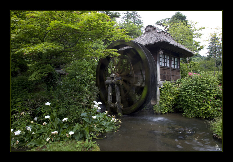 Wooden Waterwheel