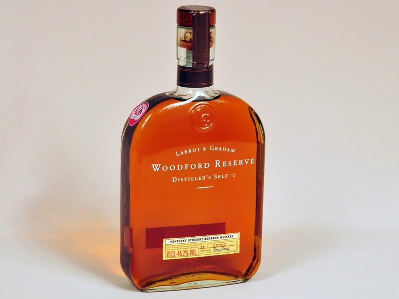 Woodford Reserve bourbon bottle