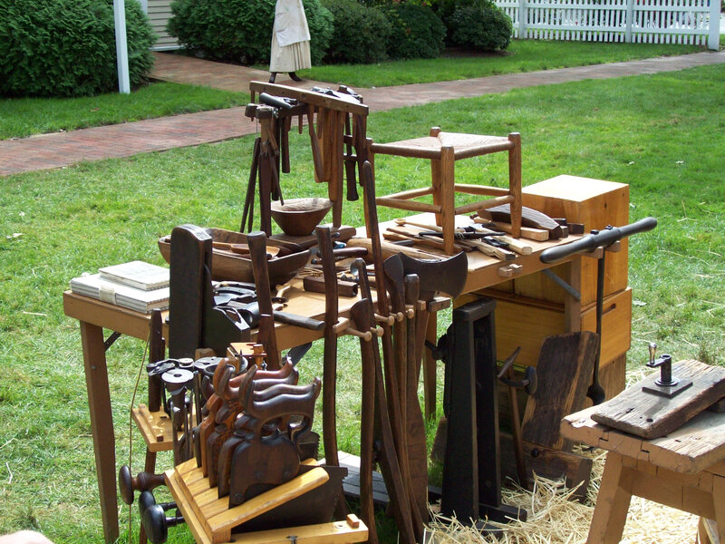 Woodworking Tools Display