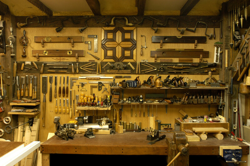 woodworking workshop tools