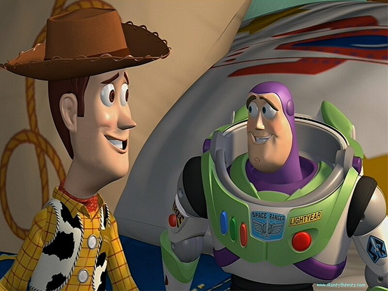 Woody and Buzz Lightyear
