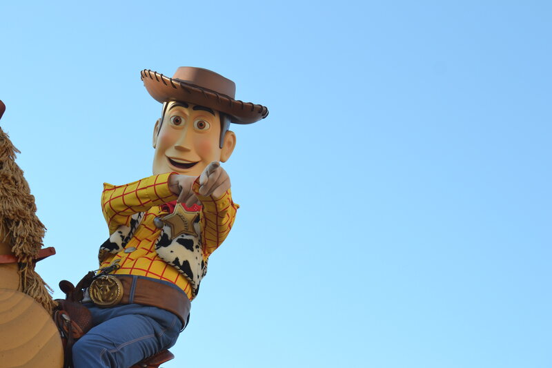 Woody Character Statue