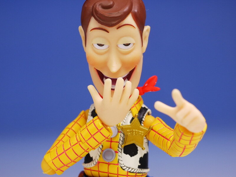 Woody toy figure close-up