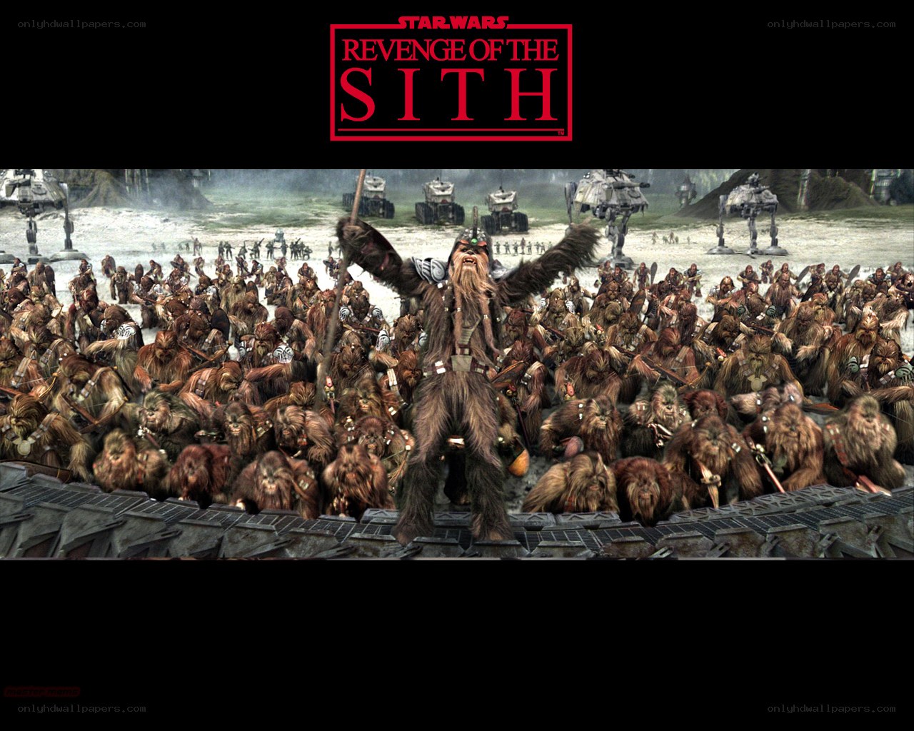 Wookiee army on Endor