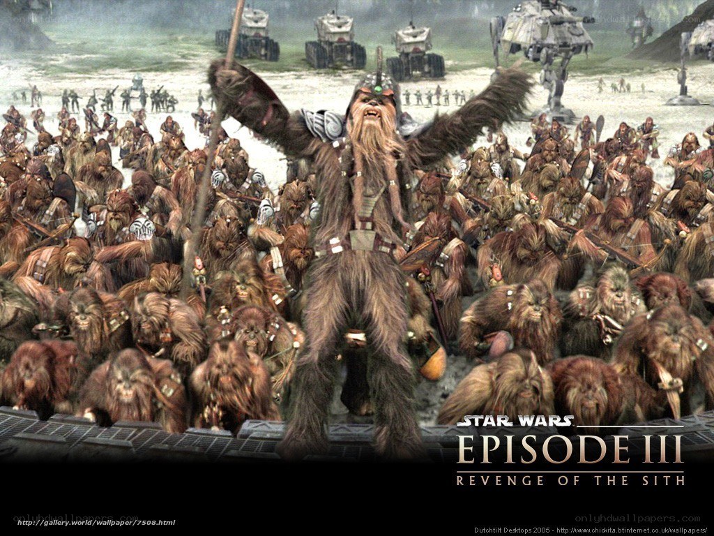 Wookiee army on Endor