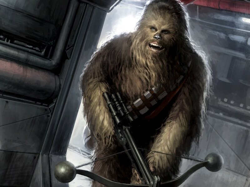 Wookiee with Bowcaster