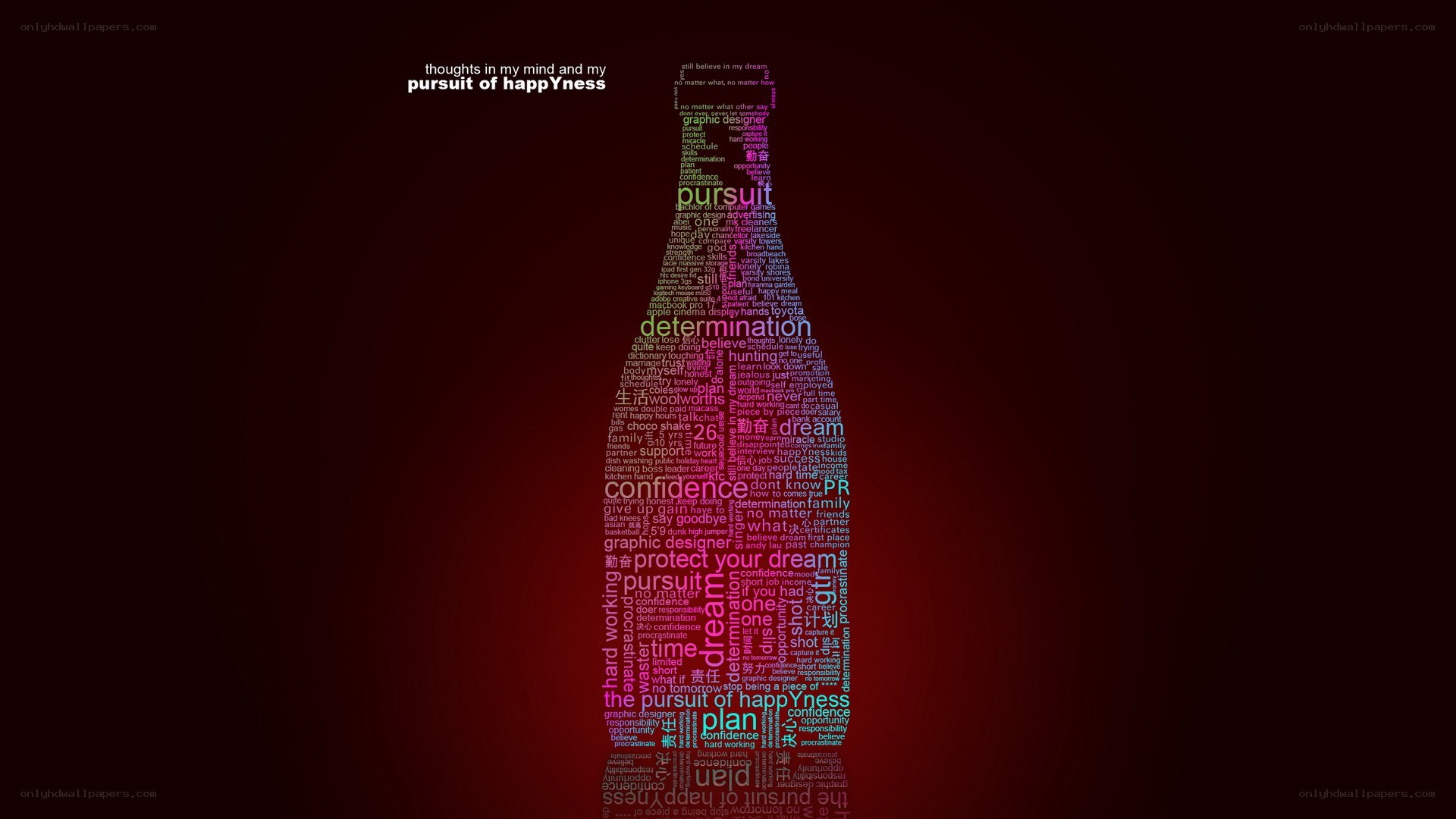 word art bottle design