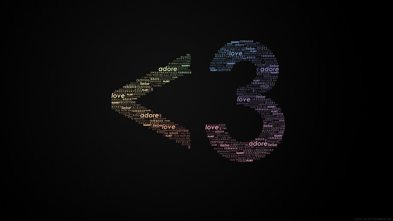 word art of a couple