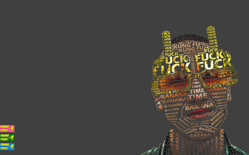 Word art of a hand gesture