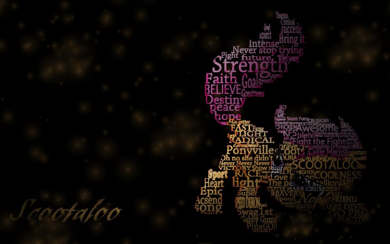 Word Art of a Horse