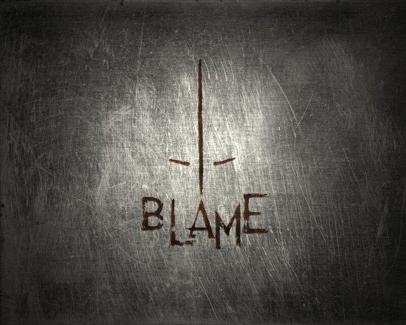 Word Blame on Metal