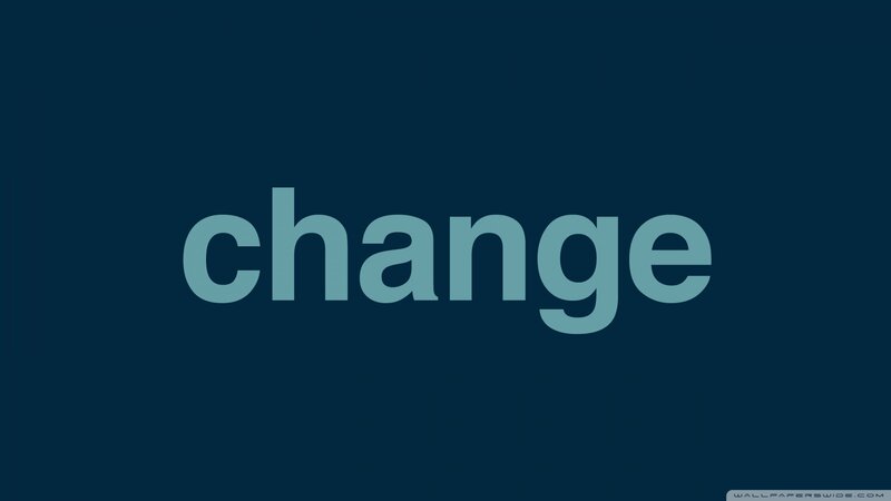 Word Change on Dark Background — Dark Blue
