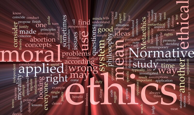 Word Cloud About Ethics