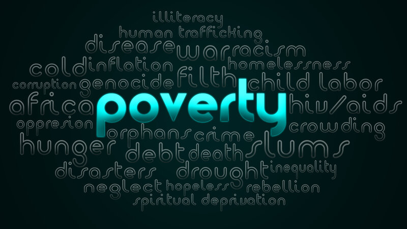 Word Cloud About Poverty