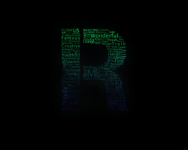 word cloud art of a person