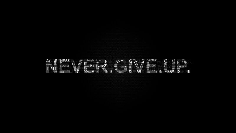 Word Cloud Design — Black, Neutral, Minimalist