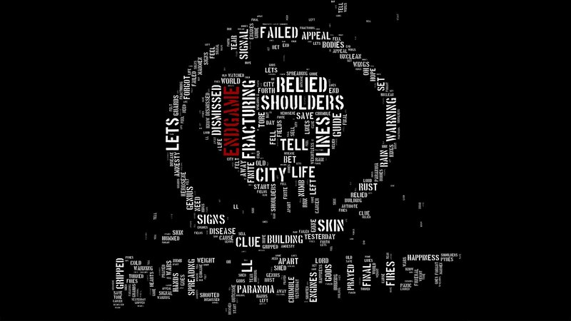 Word Cloud in Eye Shape