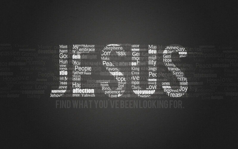 word cloud with inspirational words