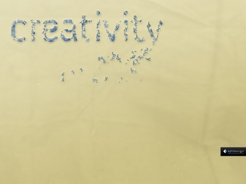 Word Creativity Made of Letters
