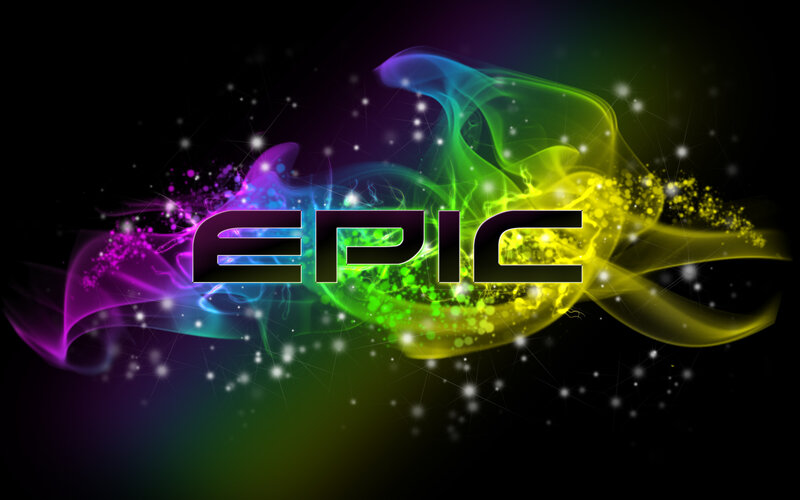 Word Epic with Smoke